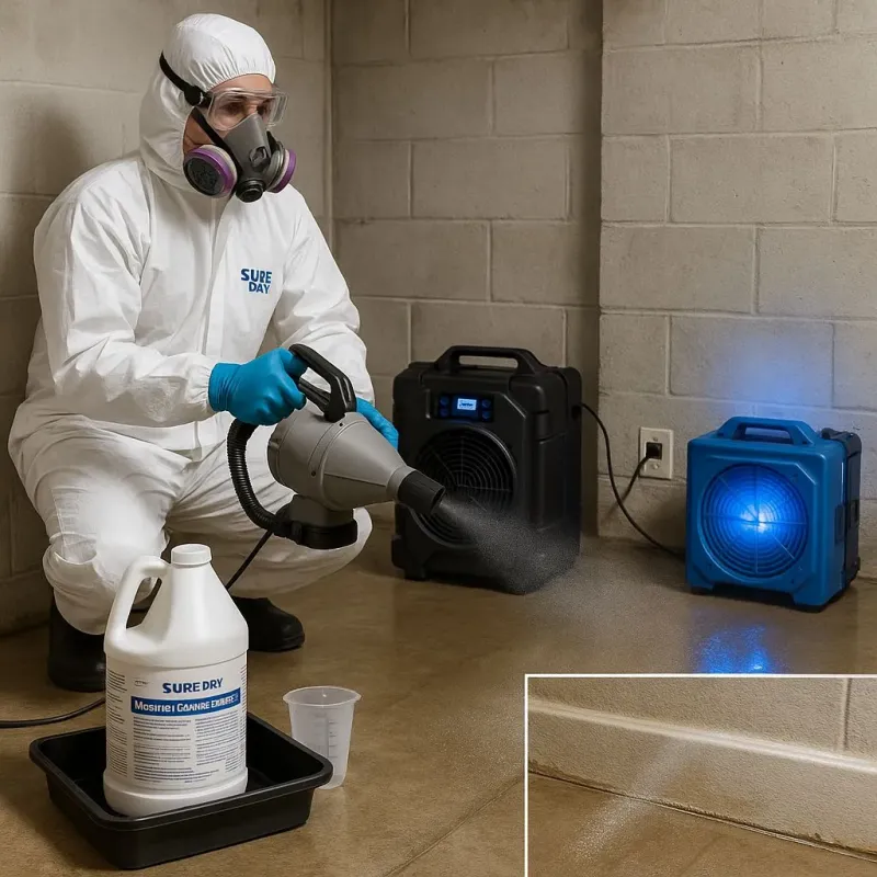 Sanitization and Odor Removal process in Cromwell, CT