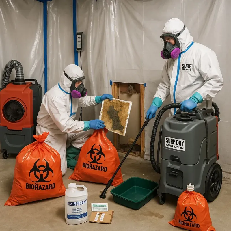 Contaminated Water Handling Protocols process in Cromwell, CT